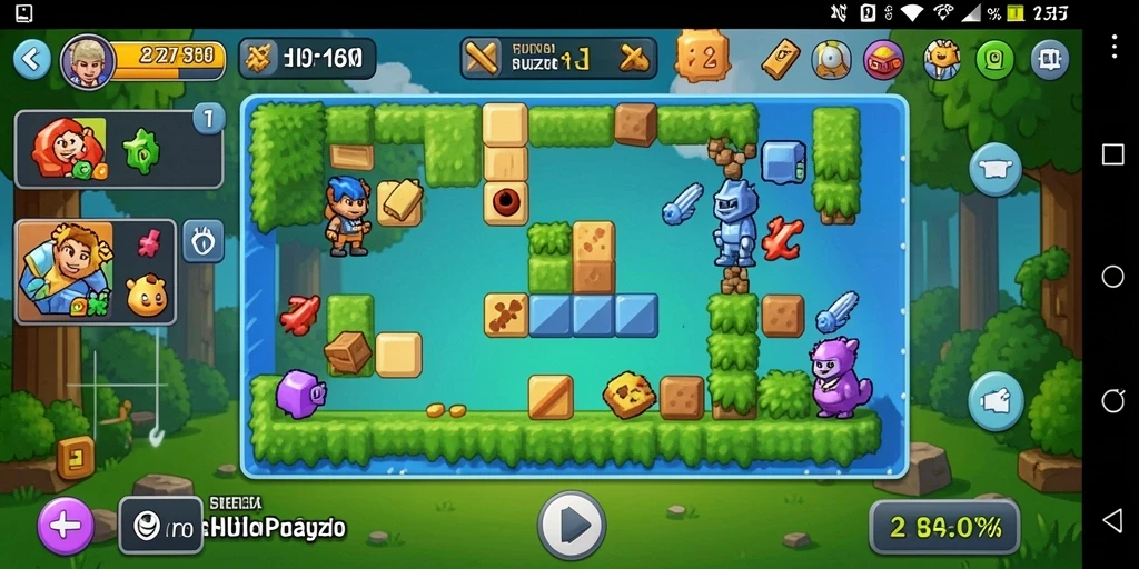 Tampilan gameplay 2757 dengan teka-teki menarik dan menantang.