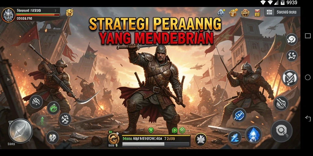 Tampilan gameplay 9939 yang menarik dengan aksi pertempuran seru.