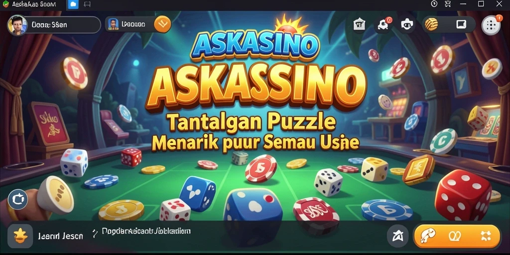 Tampilan gameplay ASKASINO yang menantang dan menarik.