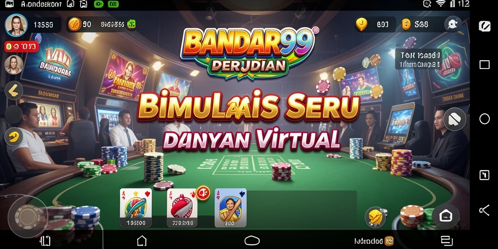 Screenshot utama BANDAR99 menunjukkan gameplay Simulation yang menarik dan interaktif.