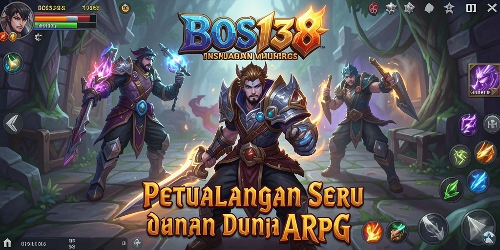 Tampilan gameplay ARPG yang mendebarkan dan grafis yang menakjubkan.