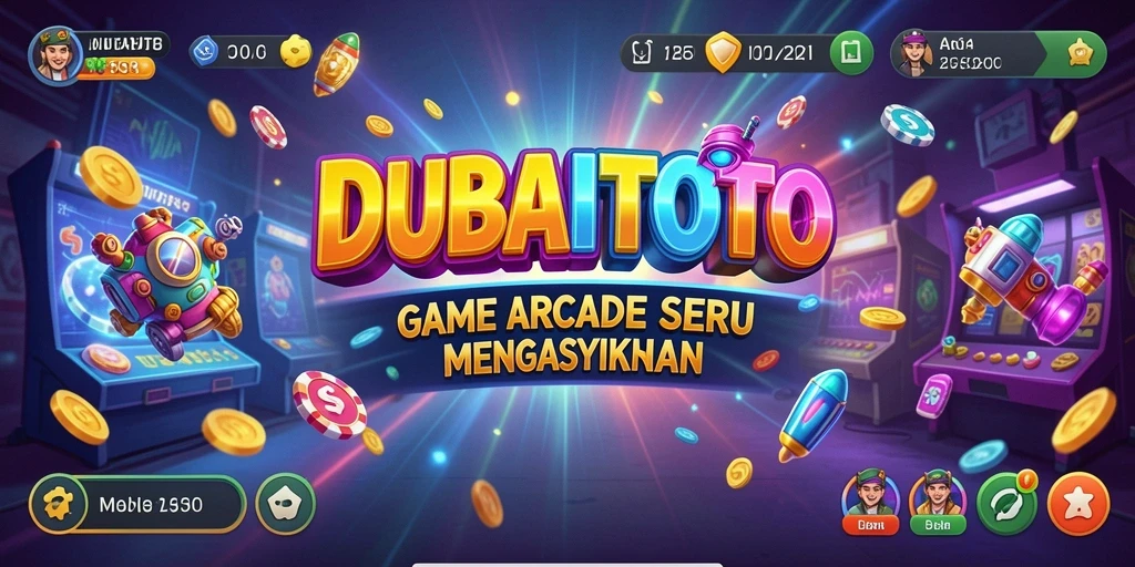 Screenshot gameplay DUBAITOTO menunjukkan aksi seru dalam permainan Arcade.