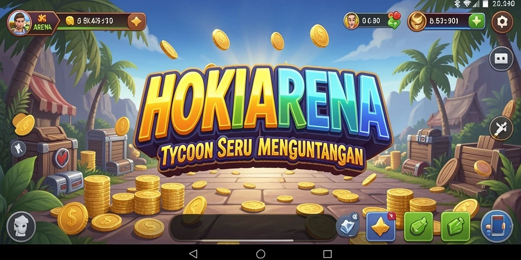 Gameplay HOKIARENA yang menantang dan menyenangkan.