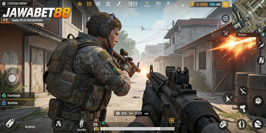 Tampilan gameplay JAWABET88 yang mendebarkan dan penuh aksi.