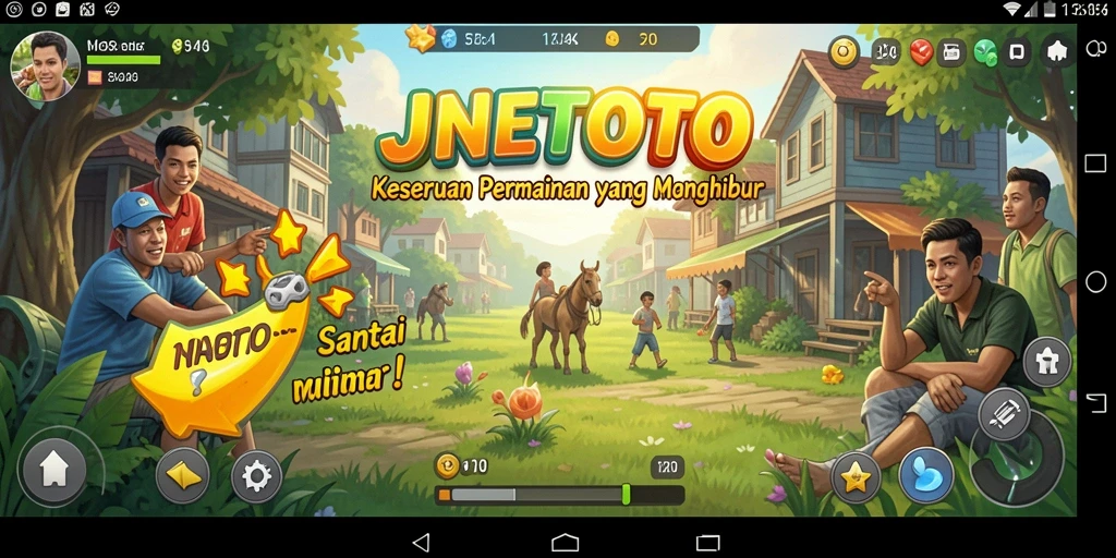 Tampilan menarik dari gameplay JNETOTO yang menghibur.