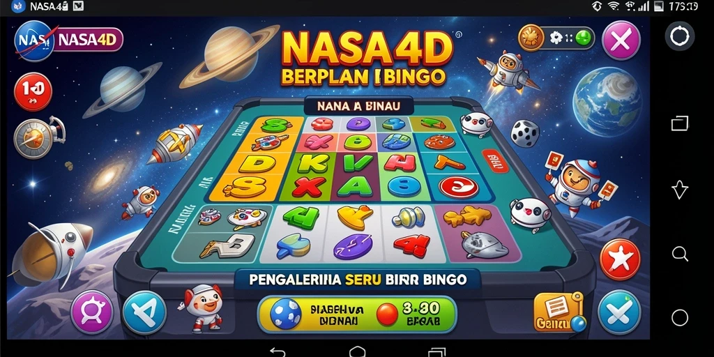 Gameplay seru dan interaktif di NASA4D Bingo.