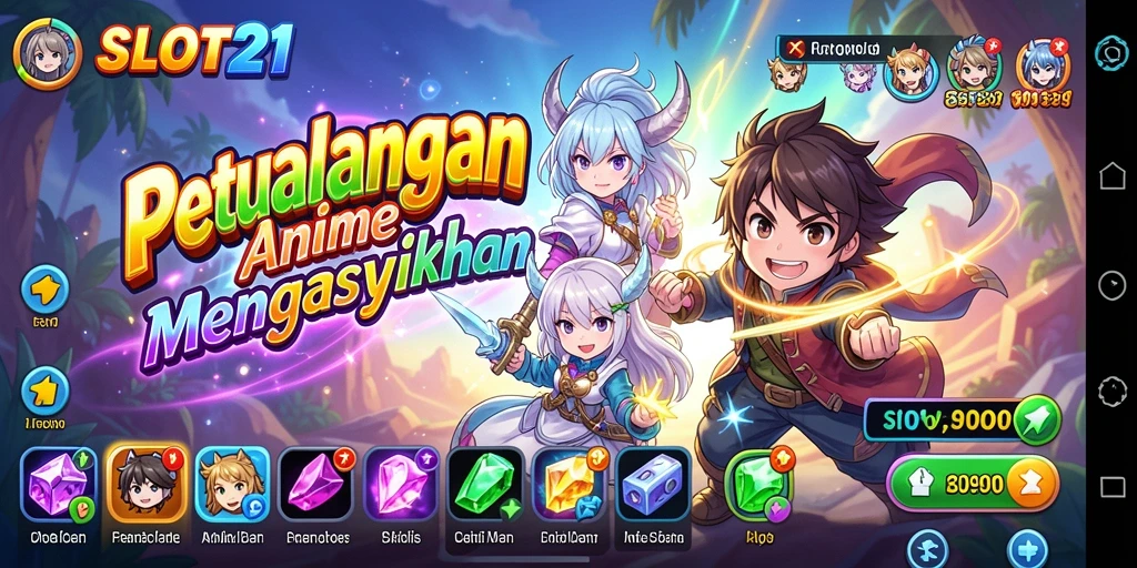 Gameplay seru dan karakter Anime yang menarik di SLOT21.